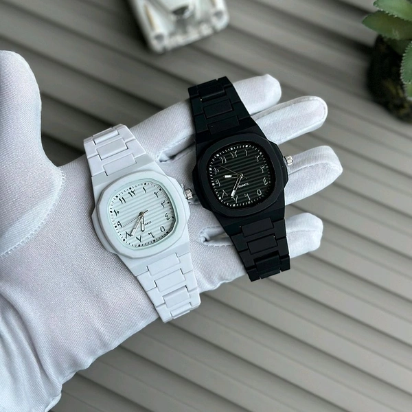 Arabic Dial Minimal Watch – Luxury-Inspired Design - White