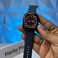 Hello Plum H16 Smartwatch – 1GB Storage, Smooth 60Hz Display, Always On Display, TWS Connectivity - Black, 1 Month Cybzone Warranty