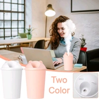 Bear Shape USB Humidifiers for Bedroom Home Humidifiers, Mini Air Humidifier Cup, Suitable for Study Room, Bedroom, Baby Room, Office, Car (1 Pc / Multicolor Light) 
