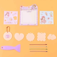 DIY Shrink Art Keychain Making Kit for Kids