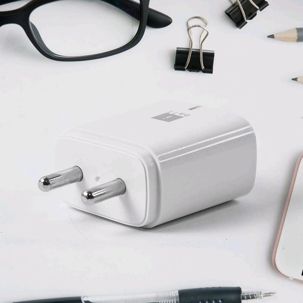 iBall Dual USB Wall Charger 5V/3.1A – High-Speed Dual Port Fast Charging Adapter for Smartphones, Tablets & USB Devices – Compact Travel-Friendly Power Adapter (1 Pc)
