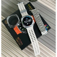 Kalobee SK7 Ultra Smartwatch – AMOLED Display | Bluetooth Calling | 100+ Sports Modes | IP67 | Wireless Charging - 6 Months Cybzone Warranty, Black