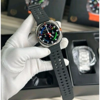 Kalobee SK7 Ultra Smartwatch – AMOLED Display | Bluetooth Calling | 100+ Sports Modes | IP67 | Wireless Charging - 6 Months Cybzone Warranty, Silver