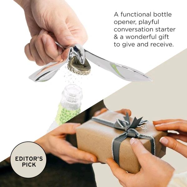 Manual Bottle Opener Bird Shaped Tumbler Balance toy Also for Restaurant Father's Day Bar|Home & Garden 