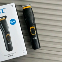 HTC AT-509 Rechargeable Hair & Beard Trimmer | USB Charging | Adjustable Comb | Precision Grooming