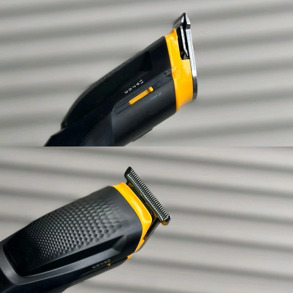 HTC AT-509 Rechargeable Hair & Beard Trimmer | USB Charging | Adjustable Comb | Precision Grooming