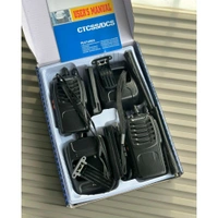 New MT-818 VHF/UHF FM Walkie Talkie  | Long Range | Noise Reduction | Dual Pack with Accessories
