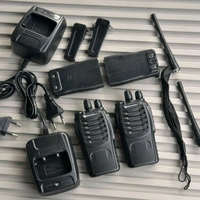 New MT-818 VHF/UHF FM Walkie Talkie  | Long Range | Noise Reduction | Dual Pack with Accessories
