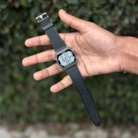 DASH Tactical Style Digital Watch for Men – Rugged Design, Premium Look, All-Day Comfort - Black