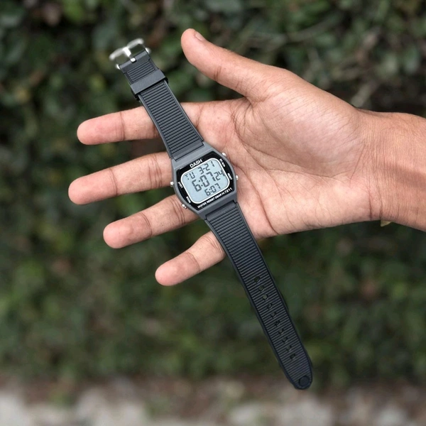 DASH Tactical Style Digital Watch for Men – Rugged Design, Premium Look, All-Day Comfort - Black