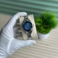 Firstech Budget Analog Quartz Watch – Premium Style at a Budget Price - Silver