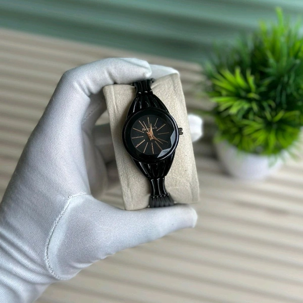 Firstech Budget Analog Quartz Watch – Premium Style at a Budget Price - Black