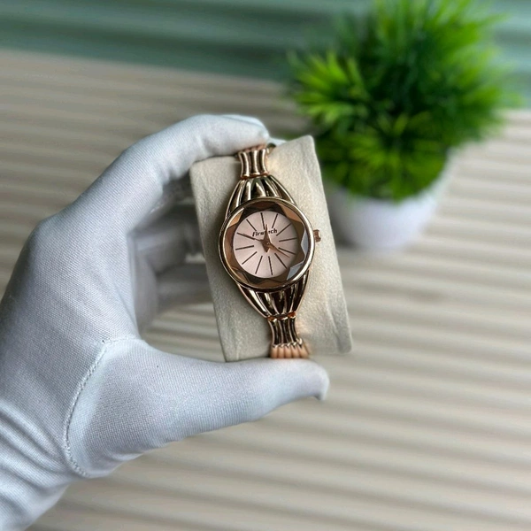 Firstech Budget Analog Quartz Watch – Premium Style at a Budget Price - Copper