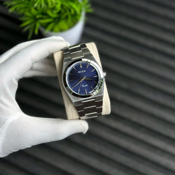 Delton Budget Analog Quartz Watch – Premium Style at a Budget Price - Blue
