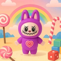 Face Changing Key Holder Cartoon Character Keychain for Men Gifts Dolls 1 Face Changing Doll Toy with Keyring