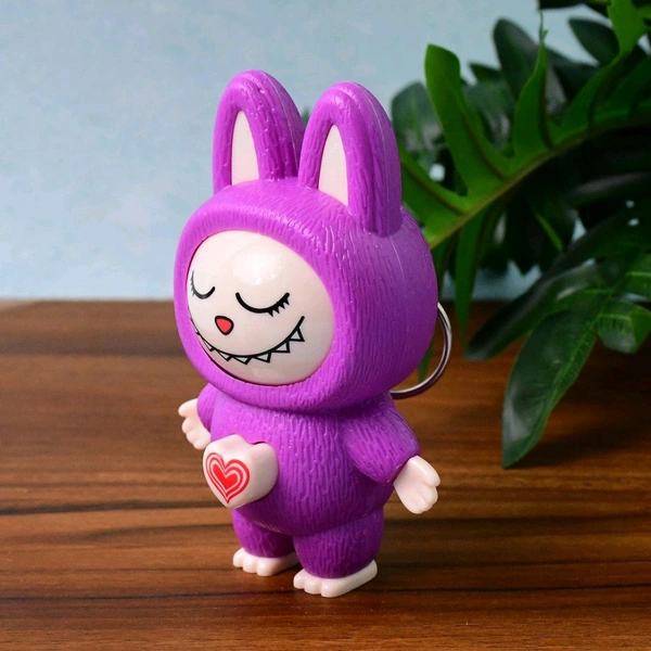 Face Changing Key Holder Cartoon Character Keychain for Men Gifts Dolls 1 Face Changing Doll Toy with Keyring