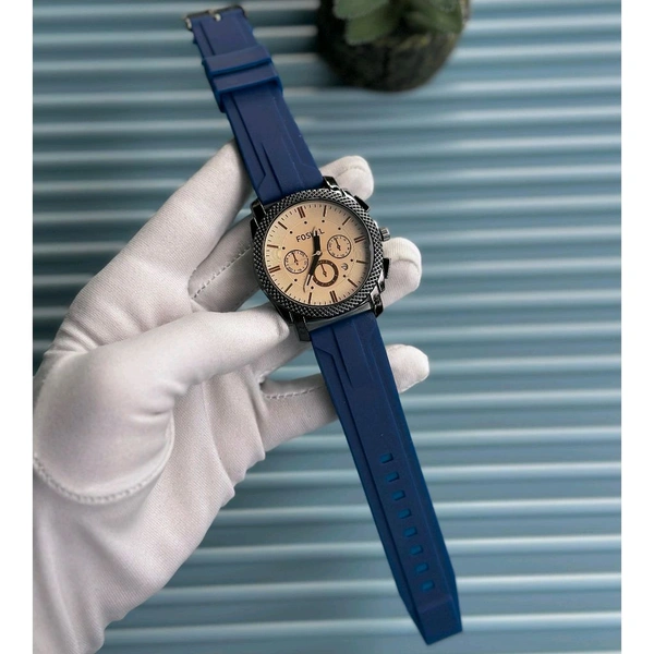 Foshel Budget Analog Quartz Watch – Premium Style at a Budget Price - Blue