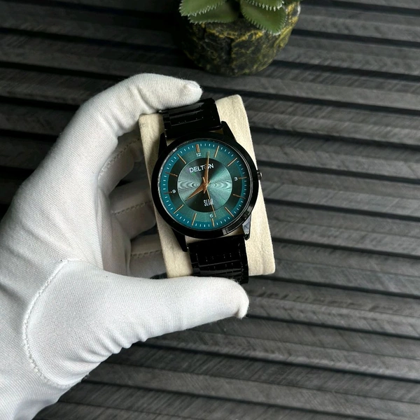 Delton Budget Analog Quartz Watch – Premium Style at a Budget Price - Blue