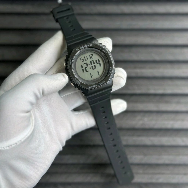 GSock Budget Analog Quartz Watch – Premium Style at a Budget Price - Black