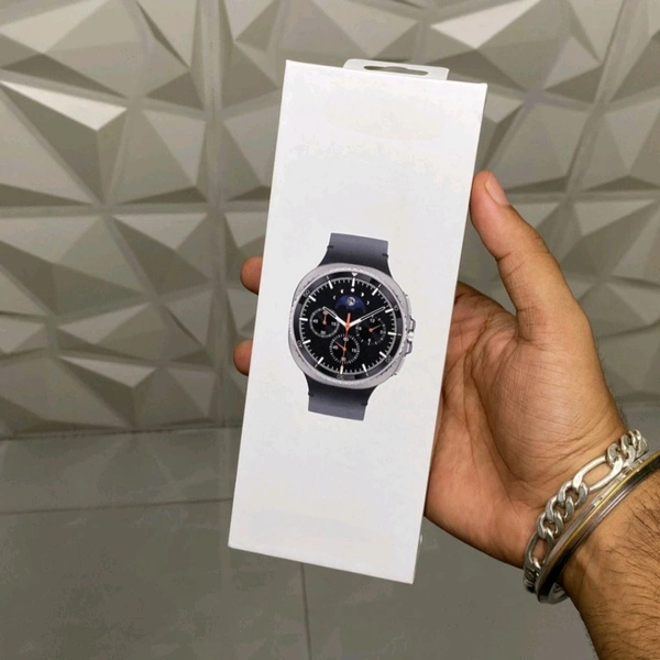 Smartwatch Watch Classic  – 8th Gen | Bluetooth Calling, Health Monitoring, Fitness & Smart Features - 6 Months Cybzone Warranty, White