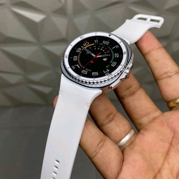 Smartwatch Watch Classic  – 8th Gen | Bluetooth Calling, Health Monitoring, Fitness & Smart Features - 6 Months Cybzone Warranty, White