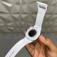 Smartwatch Watch Classic  – 8th Gen | Bluetooth Calling, Health Monitoring, Fitness & Smart Features - 6 Months Cybzone Warranty, White