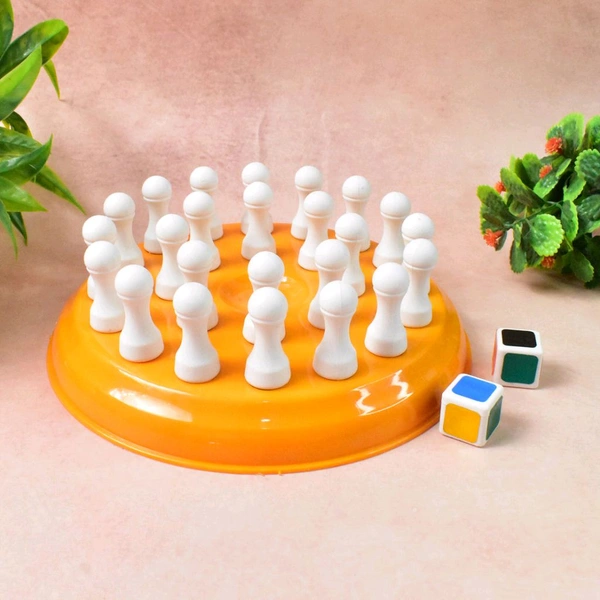Brain Teaser Memory Chess Game | Perfect Mind Game for Kids, Adult, Boys Girls | Age 3+ Years Players Game | 24pcs Colorful Pegs (1 Set)