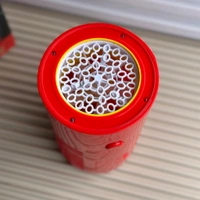 Rechargeable LED Bubble Machine with Music – Automatic Bubble Maker for Kids, Large-Capacity, DIY Stickers, Perfect Gift (Big Size) - Big Size