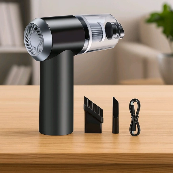  Vacuum Cleaner Dust Collection 2 in 1 Car Vacuum Cleaner 120W High-Power Handheld Wireless Vacuum Cleaner Home Car Dual-use Portable USB Rechargeable