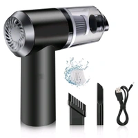  Vacuum Cleaner Dust Collection 2 in 1 Car Vacuum Cleaner 120W High-Power Handheld Wireless Vacuum Cleaner Home Car Dual-use Portable USB Rechargeable