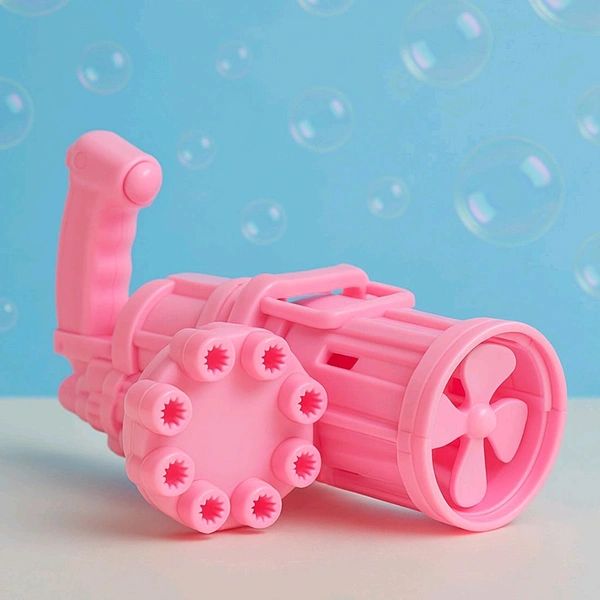 8 Hole Bubbles, New Gatling Bubble Machine Outdoor Toys Gun