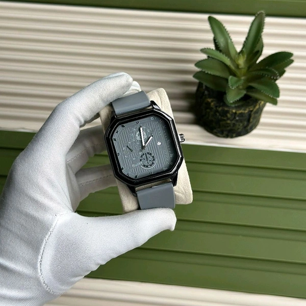 Rulax Budget Analog Quartz Watch – Premium Style at a Budget Price (Pack of 1) - Gray