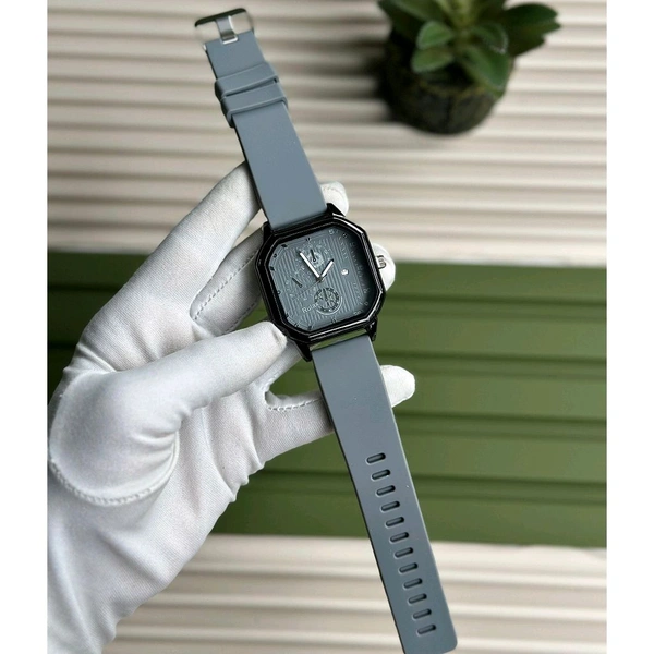Rulax Budget Analog Quartz Watch – Premium Style at a Budget Price (Pack of 1) - Gray