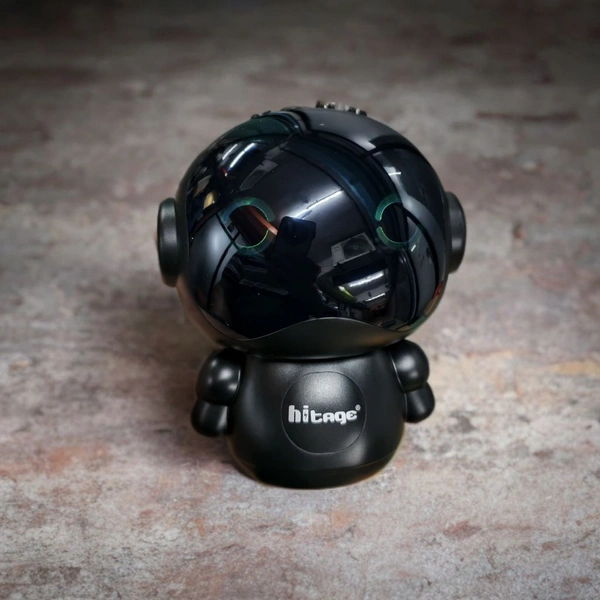 Hitage Robo 8W Bluetooth Speaker with RGB Lights, TWS, FM & USB Support