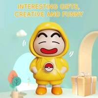 Face Changing Doll Key Holder Cartoon Character Keychain for Men Gifts Dolls 1 Face Changing Doll Toy with Keyring
