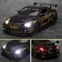1:32 GT-R Diecast Collectors Model – Diecast Model With Lights & Opening Doors - Red