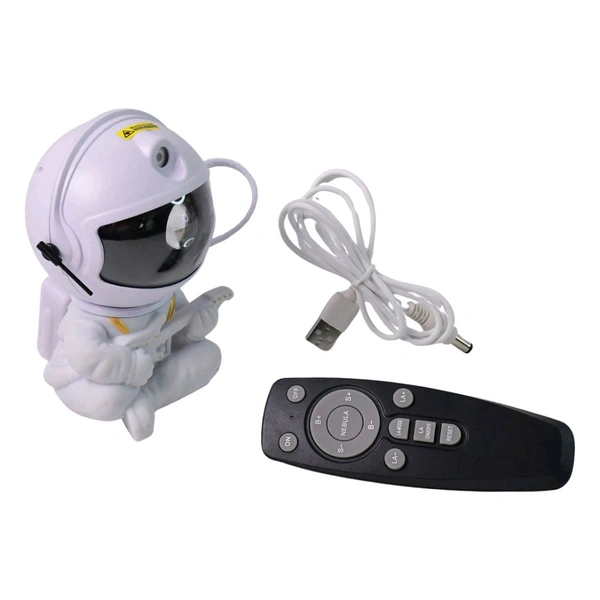 Premium Astronaut Galaxy Projector Night Light with Remote Control – Starry Sky Nebula Projector Lamp for Bedroom, Home Décor, and Parties