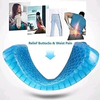 Cushion Seat Flex Pillow, Gel Orthopedic Seat Cushion Pad for Car, Office Chair, Wheelchair or Home (Egg Sitter)