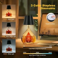 Creative Bottle Stopper LED Lamp Shade – Wine Bottle Decoration Night Light