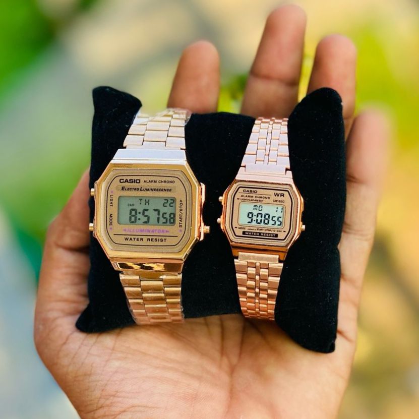 Casio rose cheap gold fake