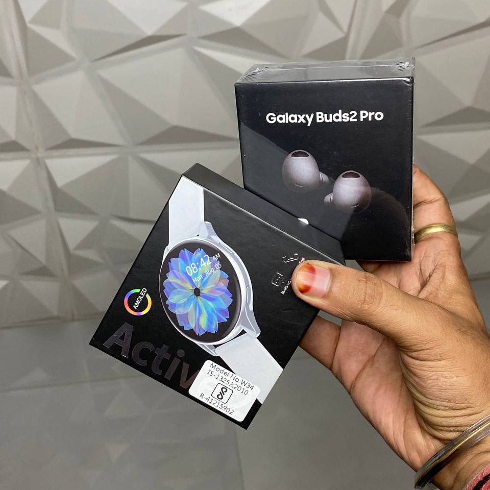 Galaxy watch discount active 2 buds