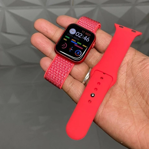 1St Time In Market 38mm Watch With Dual Strap, HW18 3D Dynamics Ui Interaction - Red