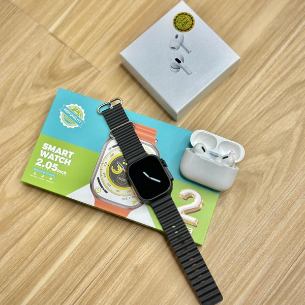 Most Awaited Premium Combo, Series 8 Ultra Smartwatch With AirPods Pro 2 Tws