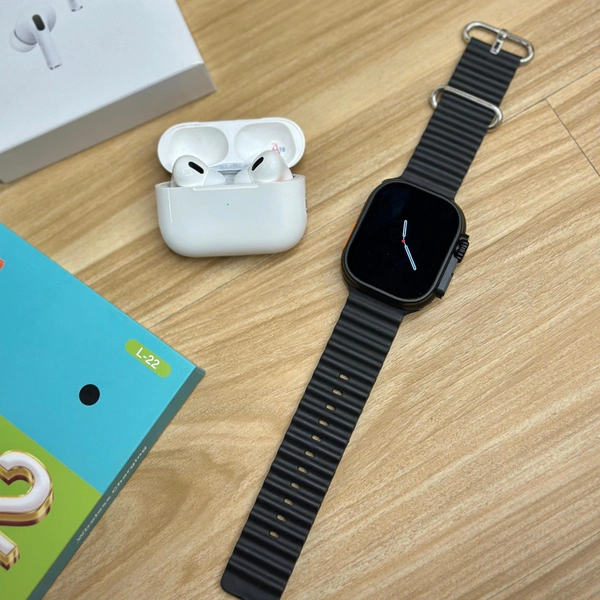 Most Awaited Premium Combo, Series 8 Ultra Smartwatch With AirPods Pro 2 Tws