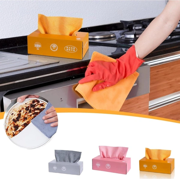 20 Pcs Microfiber Kitchen Clothes for Cleaning, dusting Cloth for Home Cleaning, Super Soft lint