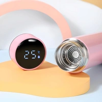 500ml Plain Smart Cup Temperature Water Bottle