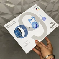 First Time In India Series 9 Hk-16 Pro Max Combo, Ultra Pods With Lanyard 2.01 Premium Quality Display