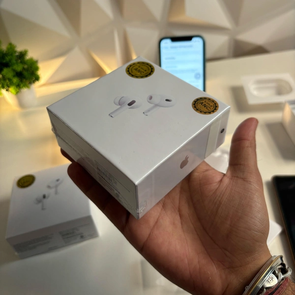 Air Pods Pro 2 Usa Typ C Original Premium First Time In India, 100% Active Noise Cancellation Working With 3 Months Cybzone Warranty  - 3 Months Cybzone Warranty