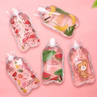 Small Mini Size Cute Cartoon Designs Printing Transparent Hot & Cold Water Bag Non- Electronics Hot Water Bag (Transparent)Material: PVCProduct Weight: 100 gms - Pack Of 4