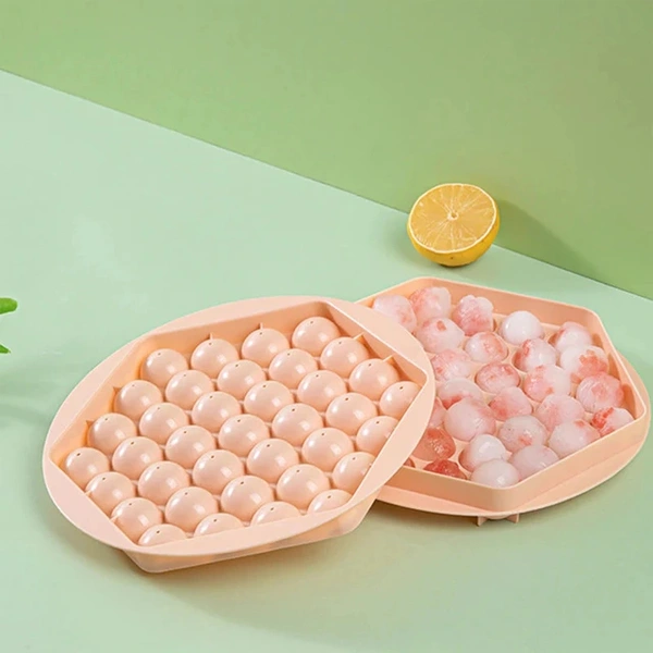 Ice Cube Tray 37 Homemade Ice Hockey Mold Ice Box Ice Cube 3D Round Balls Ice Molds Home Bar Party Ice Diy Moulds
